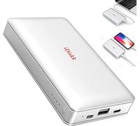 2 To (2000 Go) Iphone Disque Dur Externe Pour Iphone/Ipad Avec Banque D'Alimentation Intégrée De 10 000 Mah Disque Dur Certifié Mfi 2 En 1 Pour Téléphones Ios Type-C/Android, Mac Et Pc