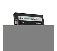 2 to SSD Disque Dur Convient pour Lenovo IdeaPad B8000-F U510 S205 | dekoelektropunktde Solid State Drive, Interne, Pièce compatible, SATA3, 2,5"