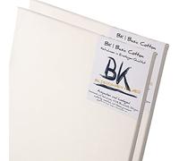 2 TOILES A PEINDRE B.K. BASIC | 50x150 cm, 100% coton, apprêt à peindre de qualité | châssis tendu prêt à peindre