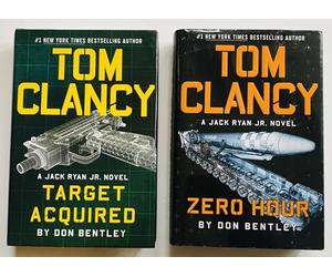 2 Tom Clancy Books! 1) Target Acquired 2) Zero Hour