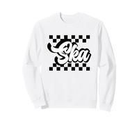 2 Tone Ska Music Rude Checkered Sweatshirt