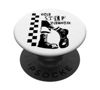 2 Tone Ska One Step Beyond Music Checkerboard PopSockets PopGrip Adhésif
