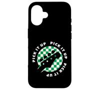 2 Tone Ska Pick it up Bass Silhouette Coque pour iPhone 16