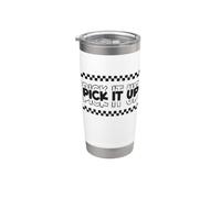 2 Tone Ska Pick It Up Gobelet isotherme en acier inoxydable double paroi