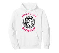 2 Tone Ska Rude Girl Skank it Up Buttercup Sweat à Capuche