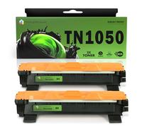 2 Toner Compatible pour Brother DCP-1510, 1510E, 1512, 1512E, 1610W, 1612W, HL-1110, 1110E, 1112, 1112E, 1210W, 1212W, MFC-1810, 1810E, 1910W | TN1050 Noir [Black]