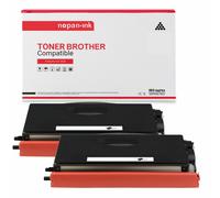 2 Toner pour Brother TN 3280 Black 7000 Pages avec Brother L-5240 5340DRT 5340D 5350DN 5370DW 5370DWT 5380DN 5140 5150D 5150DLT 5170DN 5130 5250DN 5250DNT 5280DW 1650 1670N 1850 1870N 5030 5040 5050 5