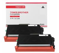 2 Toner pour Brother TN 3390 Black 12000 Pages avec Brother L-6180DW 6180DWT, MFC-8950DW 8950DWT, DCP-8250