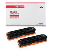 TONER 055 055BK 3016C002 Noir x 2 Compatible pour CANON-NOPAN-INK i-Sensys LBP 660 Series, i-Sensys LBP 662Cdw, i-Sensys LBP 663Cdw, i-Sensys LBP 664Cx, i-Sensys MF 740 Series, i-Sensys MF 742Cdw, i-S