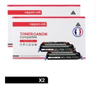TONER EP716 (CB540) EP716 (CB540) Noir x 2 Compatible pour CANON-NOPAN-INK Canon LBP 5050 n 5050 I-Sensys LBP-5050 n LBP-5050 MF 8050 cn MF 8030 cn MF 8000 Series MF 8080 cw MF 8050 MF 8030 MF 8040 cn