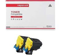 2 Toner pour Epson C13S050747 Yellow 8800 Pages avec WorkForce AL-C300DN WorkForce AL-C300DTN WorkForce AL-C300N WorkForce AL-C300TN
