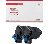 2 Toner pour Epson C13S050751 Black 7300 Pages avec WorkForce AL-C300DN WorkForce AL-C300DTN WorkForce AL-C300N WorkForce AL-C300TN