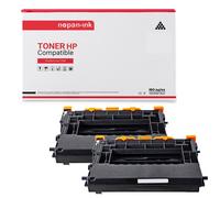 TONER W1470A 147A Noir x2 x 2 Compatible pour HP- LaserJet Enterprise Flow MFP M634 Flow MFP M635z Flow MFP M636z M610 Series M610dn M610n M611dn