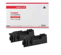 2 Toner pour KYOCERA TK110 TK-110 Black 6000 Pages avec FS 1016MFP, FS 1116MFP, FS 720, FS 820, FS 920
