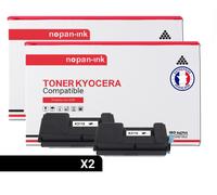 TONER TK3110 TK3110 Noir x 2 Compatible pour KYOCERA- Kyocera FS-4100 DN Kyocera FS-4200 DN Kyocera FS-4300 DN