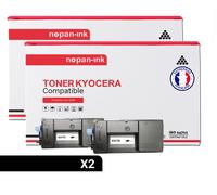 2 Toner pour KYOCERA TK3170 Black 15500 Pages avec Kyocera ECOSYS M 3800 Series Kyocera ECOSYS M 3860 idn Kyocera ECOSYS M 3860 idnf Kyocera ECOSYS P 3050 dn Kyocera ECOSYS P 3055 dn Kyocera ECOSYS P