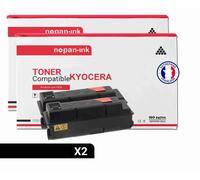 2 Toner pour KYOCERA TK320 Black 15000 Pages avec Kyocera FS-3900 DN Kyocera FS-3900 DTN Kyocera FS-4000 DN Kyocera FS-4000 DTN