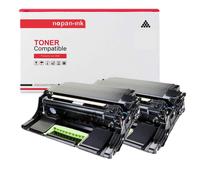 TAMBOUR 50F0Z00 MS310 Noir x 2 Compatible pour Lexmark -NOPAN-INK MS 310d, MS 310dn, MS 312dn, MS 410d, MS 410dn, MS 415dn, MS 510dn, MS 610de, MS 610dn, MS 610dte, MX 310dn, MX 410de, MX 510de, MX 51
