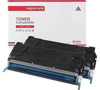 2 Toner pour Lexmark C522 Cyan 4000 Pages avec C 520N C 522 C 522N C 524 C 524DN C 524DTN C 524N C 524TN C 530 C 530DN C 532 C 532DN