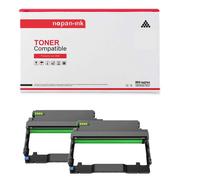 TAMBOUR DL410 DL410 Noir x 2 Compatible pour PANTUM-NOPAN-INK M 6700D, M 6700DW, M 6800FDW, M 7100DN, M 7100DW, M 7200FD, M 7200FDN, M 7200FDW, M 7300FDN, M 7300FDW, M 7310DW, P 3010D, P 3010DW, P 330