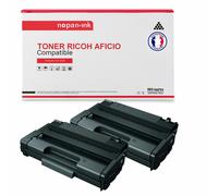 TONER 406685 821229 SP5200E 406685 821229 SP5200E Noir x 2 Compatible pour RICOH AFICIO- Lanier Sp SP 5200 s SP 5210 SF Rico Aficio SP 5200 Series