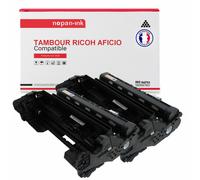 2 Toner pour RICOH AFICIO 407324 TYPE SP4500 Black 20000 Pages avec Lanier Sp SP 3610 sf SP 4500 Series SP 4510 sfte SP 4520 dn Rico Aficio SP 3600 Series 3600 dn 3600 sf 3610 sf 4510 Series 4510 dn 4