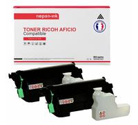 TONER 407824 407824 Noir x 2 Compatible pour RICOH AFICIO- Lanier MP 501 SPFTL Sp SP 5300 Series SP 5310 DN NRG 501 SPF 601 SPF Rico Aficio SP 5300