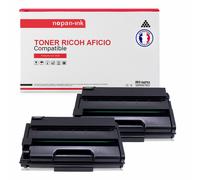 TONER 408162 TYPE SP377XE 408162 TYPE SP377XE Noir x 2 Compatible pour RICOH AFICIO- Lanier Sp SP 377 sfNwX Rico Aficio SP 370 Series 377 DNwX 377