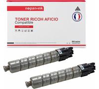 TONER 821121 821185 821181 821121 821185 821181 Noir x 2 Compatible pour RICOH AFICIO-NOPAN-INK Lanier SP C 830 Series 830 dn 831 dn Rico Aficio SP C 830 Series C 830 dn C 831 dn 830 Series 830 dn 831