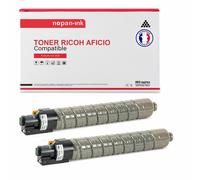 2 Toner pour RICOH AFICIO 841817 841813 Black 29500 Pages avec Lanier MP C 3003 C 3004 ex NRG MP C 3003 SP Rico Aficio MP C 3003 sp 3003 zsp 3004 3004 SP 3004 Series 3503 sp 3504 3504 SP 3004 3004 SP