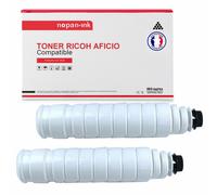 2 Toner pour RICOH AFICIO 842009 841991 841769 Black 9000 Pages avec Gestetner MP2000Series MP2001 MP2001L MP2500Series MP2501L MP2501SP Lanier MP 2501 SP NRG 2001 2501 SP Rico Aficio MP 2001 2001 L 2