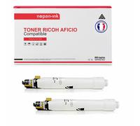 TONER 842047 841424 841579 RC3501EBLK 842047 841424 841579 RC3501EBLK Noir x 2 Compatible pour RICOH AFICIO-NOPAN-INK Infotec MP C 3001 Lanier LD 435c 630 C 630 Series 635 C NRG 3001 3501Rico Aficio M