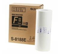 2 Toner pour RISO S8188E Black x2 2x295 Pages avec EZ 2 EZ 200 EZ 3 EZ 300 Master Formato A4 RZ 2 Series RZ 200 RZ 3 RZ 300 RZ 5 SF 5 SF 5EII