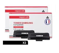 2 Toner pour SAMSUNG ML 1710D3 EMLS Black 3000 Pages avec Samsung ML-1410 1500 1510 1510B 1520 1710 1710B 1710D 1710P 1740 1750 1755 SCX-4016 4116 4116D 4216F SF560 SF750 Xerox Paser 3115 3116 3120 31
