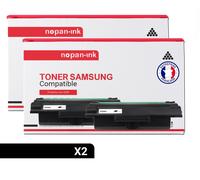 2 Toner pour SAMSUNG ML D3050B Black 8000 Pages avec Samsung ML-3050 Samsung 3051 Samsung 3051N Samsung 3051DN
