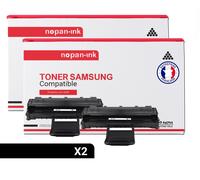 2 Toner pour SAMSUNG MLT D117S Black 2500 Pages avec SAMSUNG SCX 4650 SAMSUNG SCX 4650N SAMSUNG SCX 4652F SAMSUNG SCX 4655F SAMSUNG SCX 4655FN