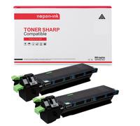 TONER AR-202LT Noir (x2) x 2 Compatible pour SHARP- Sarp AR-5015 AR-5015 N AR-5020 AR-5300 Series AR-5316 AR-5320 AR-5320 E