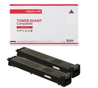 TONER MX-27GTBA Noir (x2) x 2 Compatible pour SHARP- Sarp MX-2300 N MX-2700 N