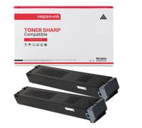 TONER MX-36GTBA Noir (x2) x 2 Compatible pour SHARP- Sarp MX-2610 N MX-2615 N MX-2640 N MX-3110 N MX-3115 N MX-3140 N MX-3600 Series MX-3610 N