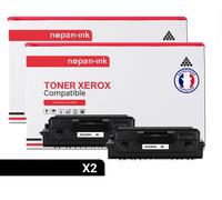 2 Toner pour XEROX 1066R03624 Black 15000 Pages avec Xerox Paser 3330 Xerox WorkCentre 3335 Xerox WorkCentre 3345