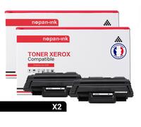 2 Toner pour XEROX 106R01486 Black 4100 Pages avec Xerox WC 3210 Xerox WC 3220 Xerox WC 3220 DN Xerox WorkCentre 3210 Xerox WorkCentre 3220 Xerox WorkCentre 3220 DN