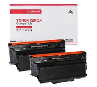 2 Toner pour XEROX 106R03620 Black 2600 Pages avec Xerox Paser 3330 Xerox WorkCentre 3335 Xerox WorkCentre 3345