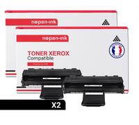 2 Toner pour XEROX 113R00730 Black 3000 Pages avec Xerox Paser 3200MFP