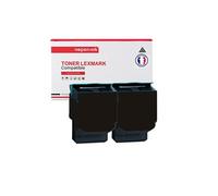 2 Toners - 71B2HK0 (Noir) - Compatible pour LEXMARK