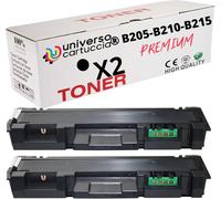 2 toners B215 B205 B210 avec puce noire Compatible avec Xerox B205 B210 B215 B210DNI B205NI B205MFP B215DNI B215MFP 106R04347 (2 toners)