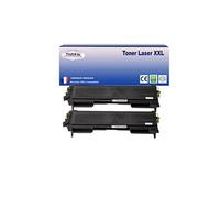 2 Toners compatibles avec Brother TN2000, TN2005 pour Brother DCP2010, DCP7010, DCP7020, DCP7025 - 2 500 pages -