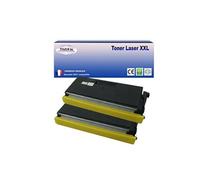 2 Toners compatibles avec Brother TN6600 pour Brother FAX 4750, 5750, 8350P, 8360P, 8360PLT, 8750 - 6 000 pages -