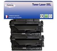 2 Toners compatibles avec HP Laserjet 5200, 5200D, 5200DTN remplace HP Q7516A (16A)Noir- 12 000p