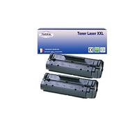2 Toners compatibles avec HP LaserJet 5L, 5L FS,5L Xtra, 6L, 6L SE, 6L XI remplace HP C3906A - 2 700p -