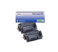 2 Toners compatibles avec HP LaserJet P3005N P3005X, P3005XS remplace HP Q7551A (51A) Noir - 6 500p